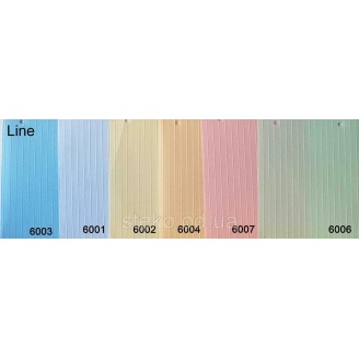 Вертикальные жалюзи 129 мм цветные все в одну цену голубой