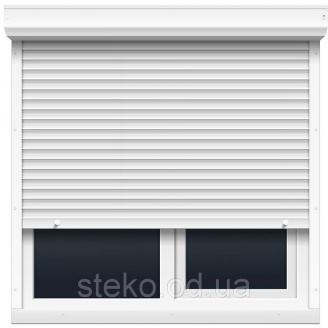 Роллеты Steko стандарт на 2х створчатое окно