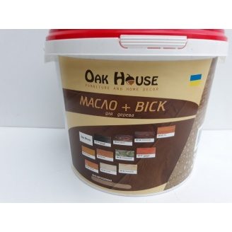 Масло-воск Oak House 3л Тик