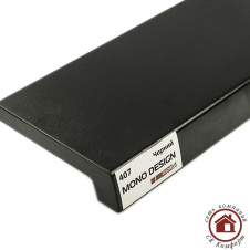 Підвіконня Topalit Mono Design 450 мм Чорний (407)