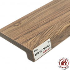 Фото - Підвіконня Topalit Mono Design 400 мм Тік (009) Підвіконня Topalit Mono Design 400 мм Тік (009)