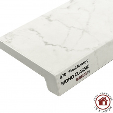 Підвіконня Topalit Mono Classic 450 мм Білий мармур (070)