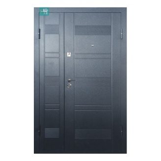 Вхідні двері подвійні вуличний варіант 1200х2050 мм