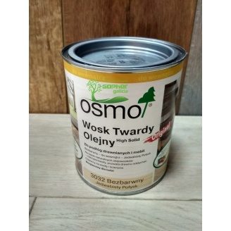 Масло с воском для дерева OSMO Hard Wax Oil 3032 0.75 л