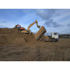 Разработка котлована с использованием экскаватора JCB 240 Киев