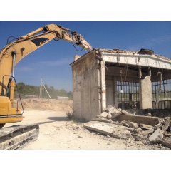Демонтаж зданий Экскаватором Caterpillar 320 Bl Житомир