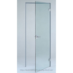 Скляні міжкімнатні двері 10 мм Львів