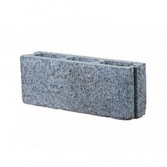Блок перегородочный бетонный пустотный М-75 500х115х190 мм Чернигов
