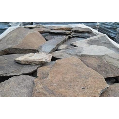 Рваный камень ALEX Group Закарпатский андезит оливково-коричневый Тернополь