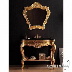 Комплект меблів для ванної кімнати Godi US-24A золото патиноване (без раковини) Чернігів