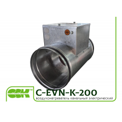 Нагрівач повітря електричний канальний C-EVN-K-200-6,0 Київ