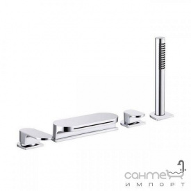 Врізний змішувач для ванни на 4 отвори Ravak Chrome CR 025.00 X070073 хром