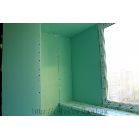 Обшивка балкона гипсокартоном