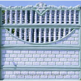 Железобетонный забор секционный