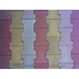 Тротуарная плитка Катушка серая