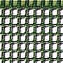 Сетка декоративная TENAX Квадра 10 0,5х50 м зеленая