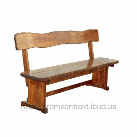 Виготовлення дерев'яних лавок