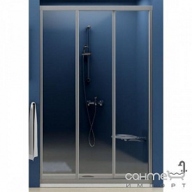 Душевые двери в нишу Ravak Supernova ASDP3-100 100x188 00VA0102ZG белый профиль/стекло матовое
