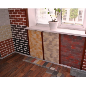 Плитка фасадная морозостойкая 12 мм