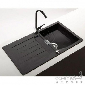 Гранитная кухонная мойка Schock Cristalite Primus D100 оборотная 58 sabbia