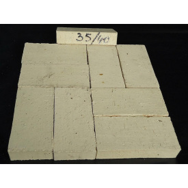 Тротуарная клинкерная плитка АВС-Klinkergruppe Creme nuanciert 200х100х40 мм (35/PK40)