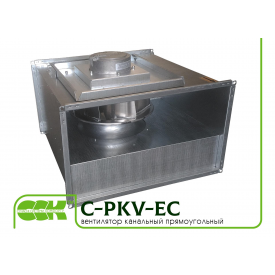 Канальный вентилятор C-PKV-EC-80-50-2-380 центробежный с EC-двигателем