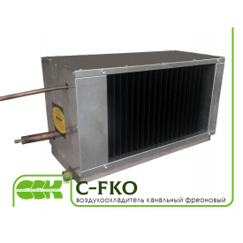 Фреоновый теплообменник канальный C-FKO-90-50