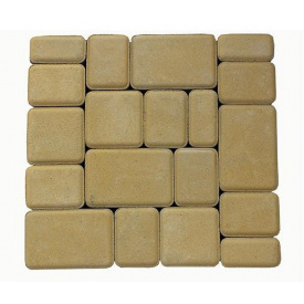 Тротуарна плитка Старе Місто Еко 40 мм олива