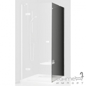 Нерухома стінка для душа Ravak SmartLine SMPS-100 L хром/прозорий 9SLA0A00Z1 ліва