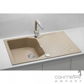 Гранитная кухонная мойка Alveus Sensual 30 85x52 1103746 steell