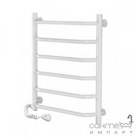 Електрична рушникосушка Navin Блюз 480х800 12-006030-4880 білий, підключення праворуч