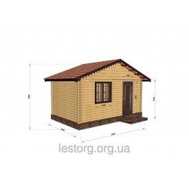 Строительство дома из профилированного бруса 3х5 м