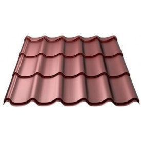 Металлочерепица Монтеррей PEMA 0,45 мм матовая Корея