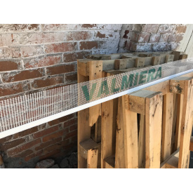 Профіль заставний примикаючий з манжетою і сіткою 6 мм 2,4 м