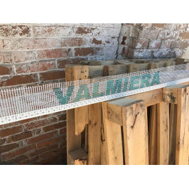 Профіль ПВХ фасадний з сіткою армуючий 10х10 см білий