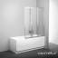 Шторка для ванни Ravak VS3-130 білий/прозорий (скло) 795V0100Z1 Суми