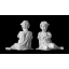 Скульптура Хлопчик з пташкою 450х420х330 мм Кропивницький