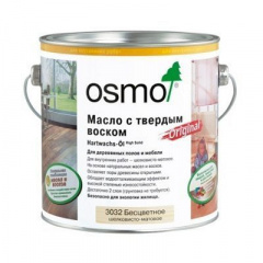 Масло с твердым воском Osmo 3032 2,5 л шелковисто-матовое Киев