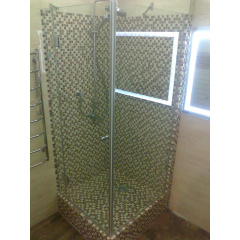 Скляна душова кабіна у маленькій ванній 8 мм Київ