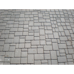 Тротуарная плитка Старый город Эконом 30 мм серая Киев