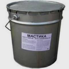 Мастика битумная МБ-50 50 кг черная Черновцы