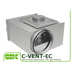 Вентилятор канальний для круглих каналів з EC-двигун C-VENT-EC-315-4-220 Київ