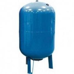 Гидроаккумулятор вертикальный Hidroferra STV-100 углеродистая сталь 100 л 495х805 мм синий Сумы