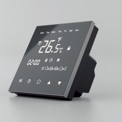 Сенсорный недельный программируемый терморегулятор warm life для теплых полов Кропивницкий