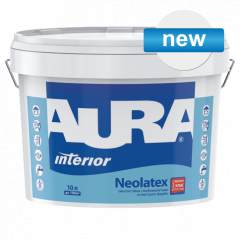 Зносостійка глубокоматовая інтер'єрна фарба Aura Neolatex 5 л Черкаси