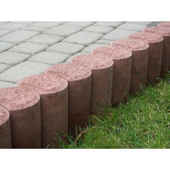 Столбик садовый Ринг бетонный сухопрессованный 11х25 см Полтава