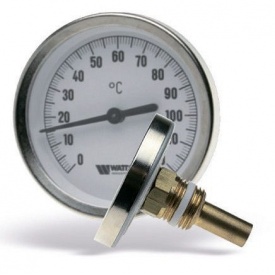 Термометр биметаллический Watts T63/50 F+R801 (0301040)