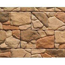 Плитка бетонна Einhorn під декоративний камінь Мезмай-1051 140х250х30 мм