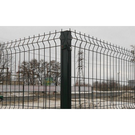 Огорожа сіткою з ПВХ покриттям 4,5 мм 2500х1530 мм