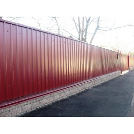 Профнастил С-8 0,4 мм вишневый